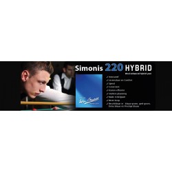 Сукно за билярд Simonis 220-180 Hybrid, цвят Prestige blue