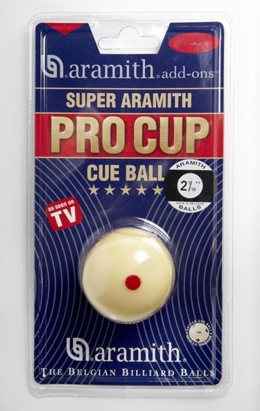 Бяла топка Pro Cup 52.4mm (Размер: 52.4 mm)