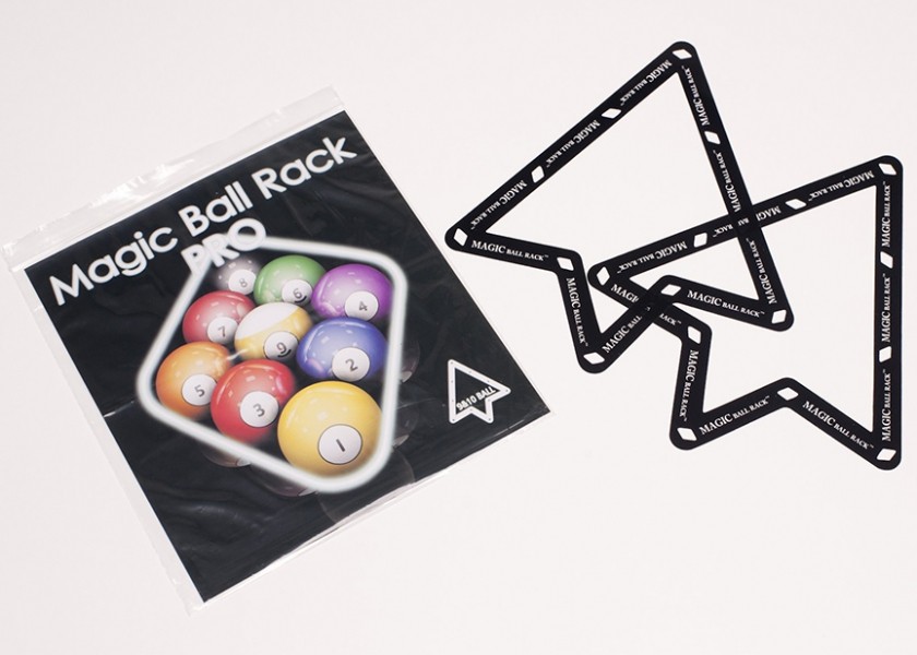 Триъгълник Magic Ball Rack 9-ball/10-ball Black Edition