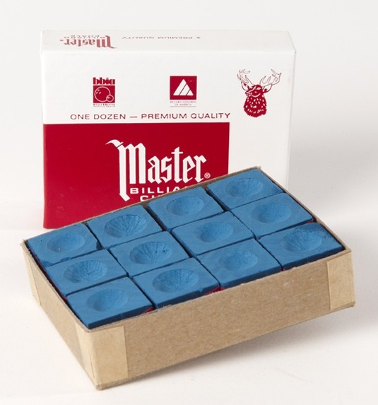 Креда Master, кутия 12 бр., синя