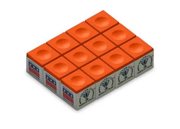 Кутия Silver Cup от 12 бр. Orange (Цвят: Оранжев)