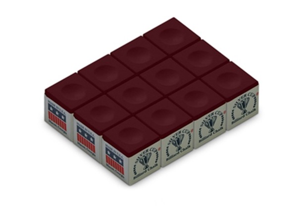 Кутия Silver Cup от 12 бр. Wine (Цвят: Wine)