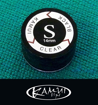 Тапа Kamui CLEAR BLACK - SOFT, S - 14 mm