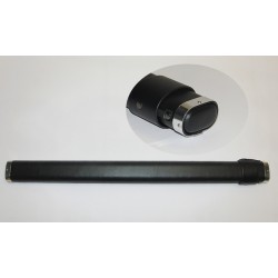 Калъф за щеки овален Luxus 1B/1S черен