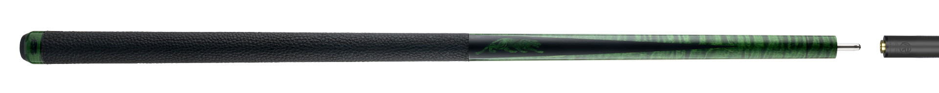 Щека за пул Predator SP2 Green Stained Curly Maple 2, кожена облицовка, Uni-Loc винт