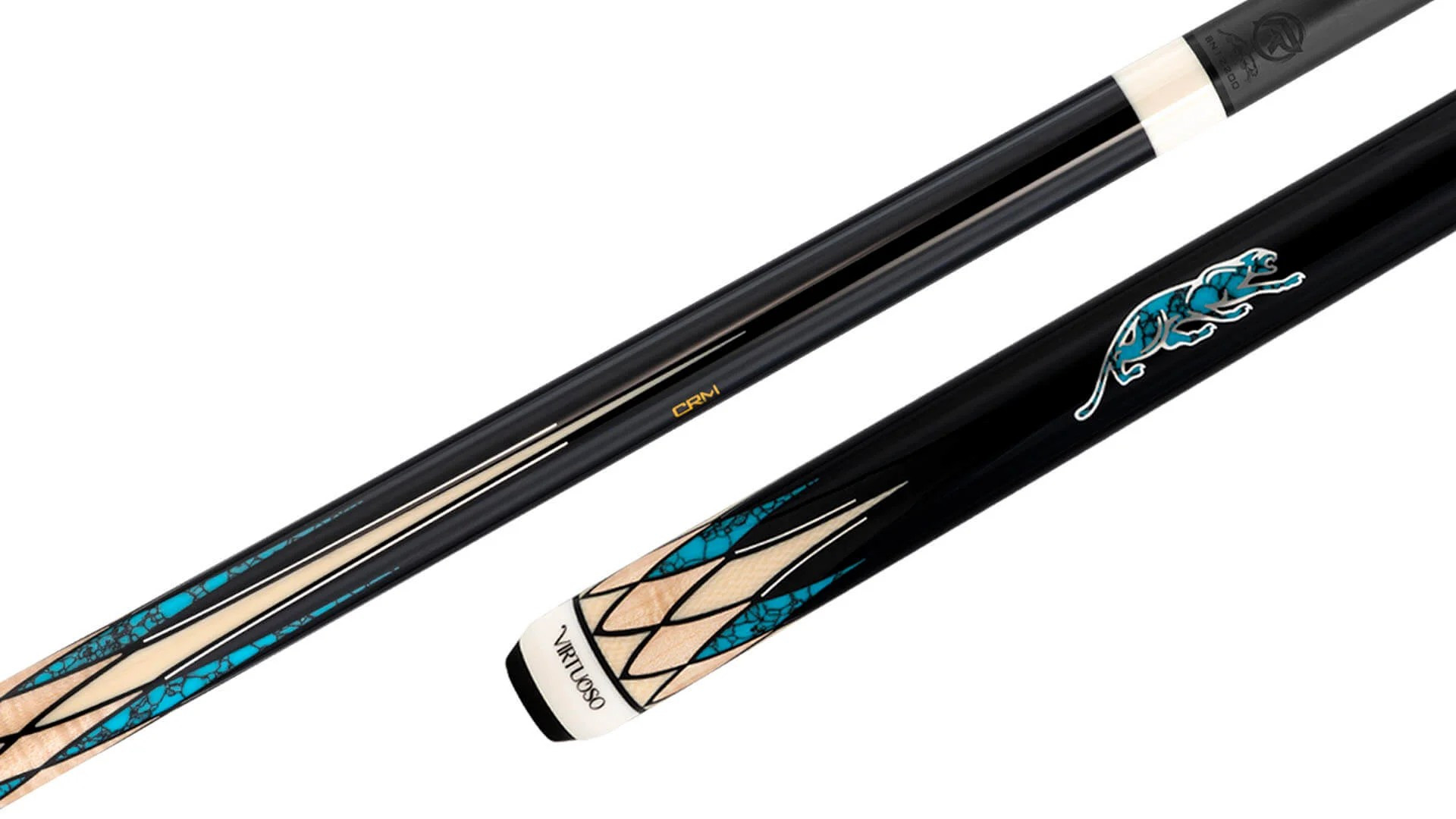 Щека за карамбол Predator CRM Virtuoso Turquoise/Black, Uni-Loc
