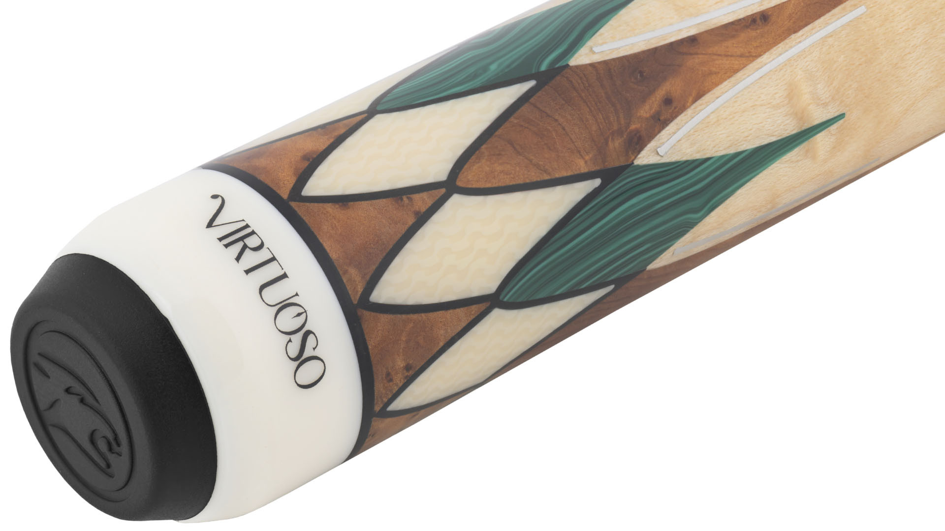 Щека за карамбол и 3 борда Predator CRM Virtuoso Green Malachite/Curly Maple, Uni-Loc