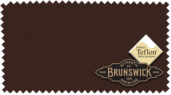 Сукно за пул Brunswick Centennial, цвят Chocolate Brown, за маса 9ft