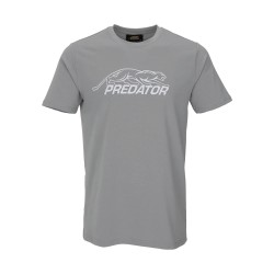 Тениска Predator Outline Logo, сива, размери M-XL
