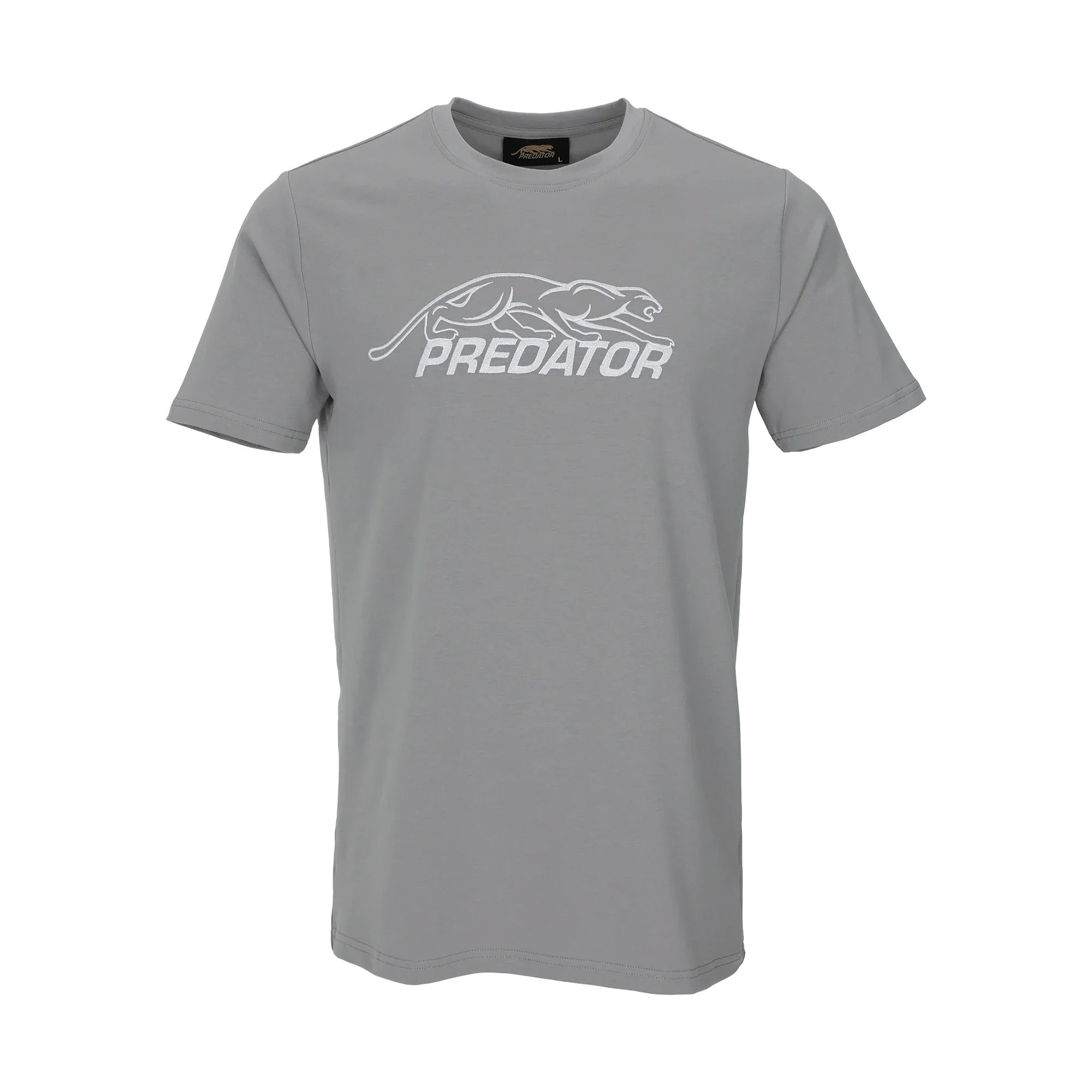 Тениска Predator Outline Logo, сива, размери M-XL