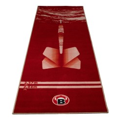 Текстилно килимче за дартс BULL'S Carpet Mat “180” червено