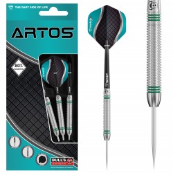 Стийл дартс BULL'S ARTOS AR1 Mint, 80% волфрам, 24 g