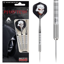 Стийл дартс стрели BULL'S Phantom PT1 с 80% волфрам, 21 g