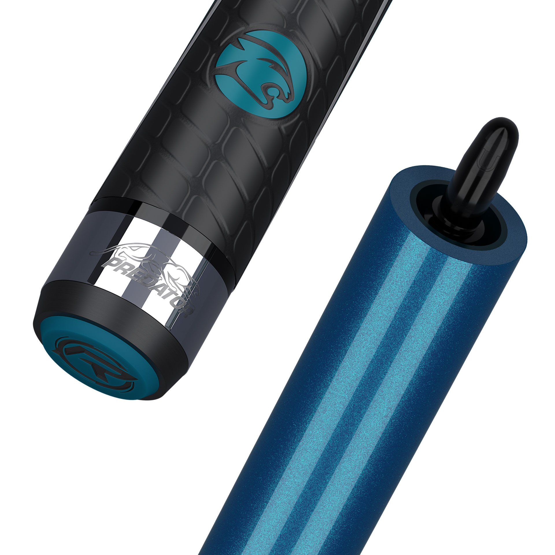 Брейк щека Predator BK Rush Teal - Sport Wrap, шафт REVO BK-R Carbon Fiber