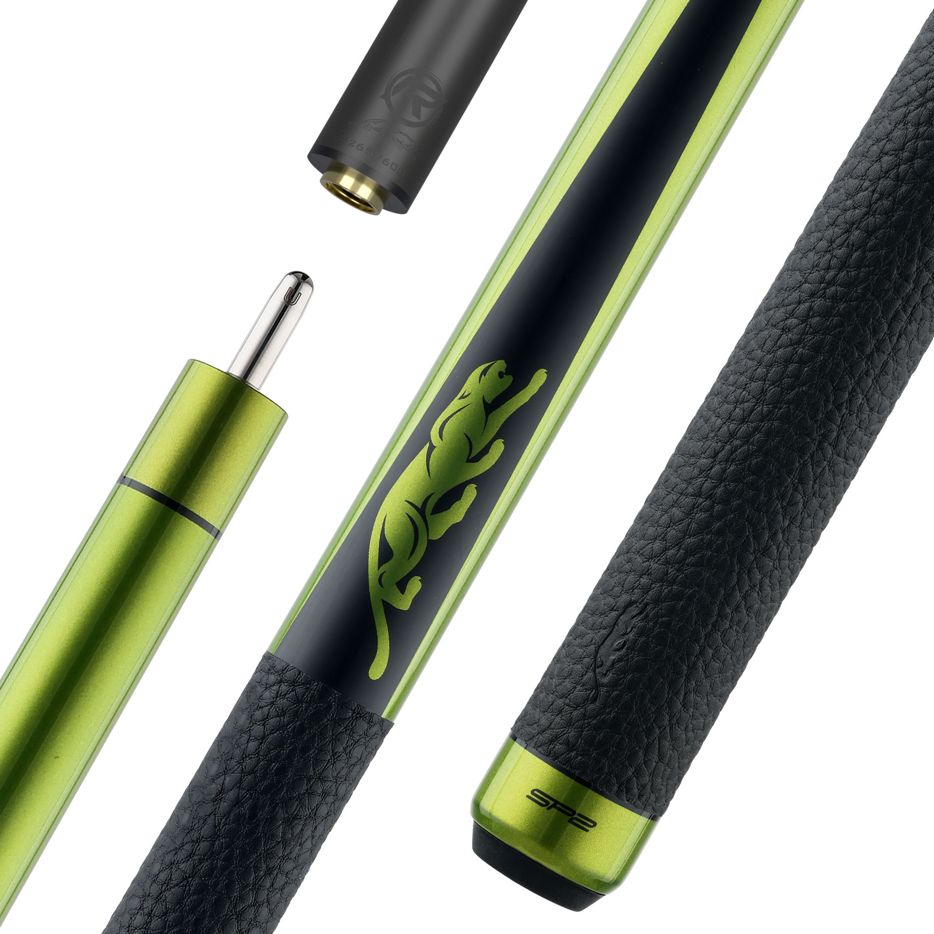 Щека за пул Predator SP2 Lime Green 2 Uni-Loc