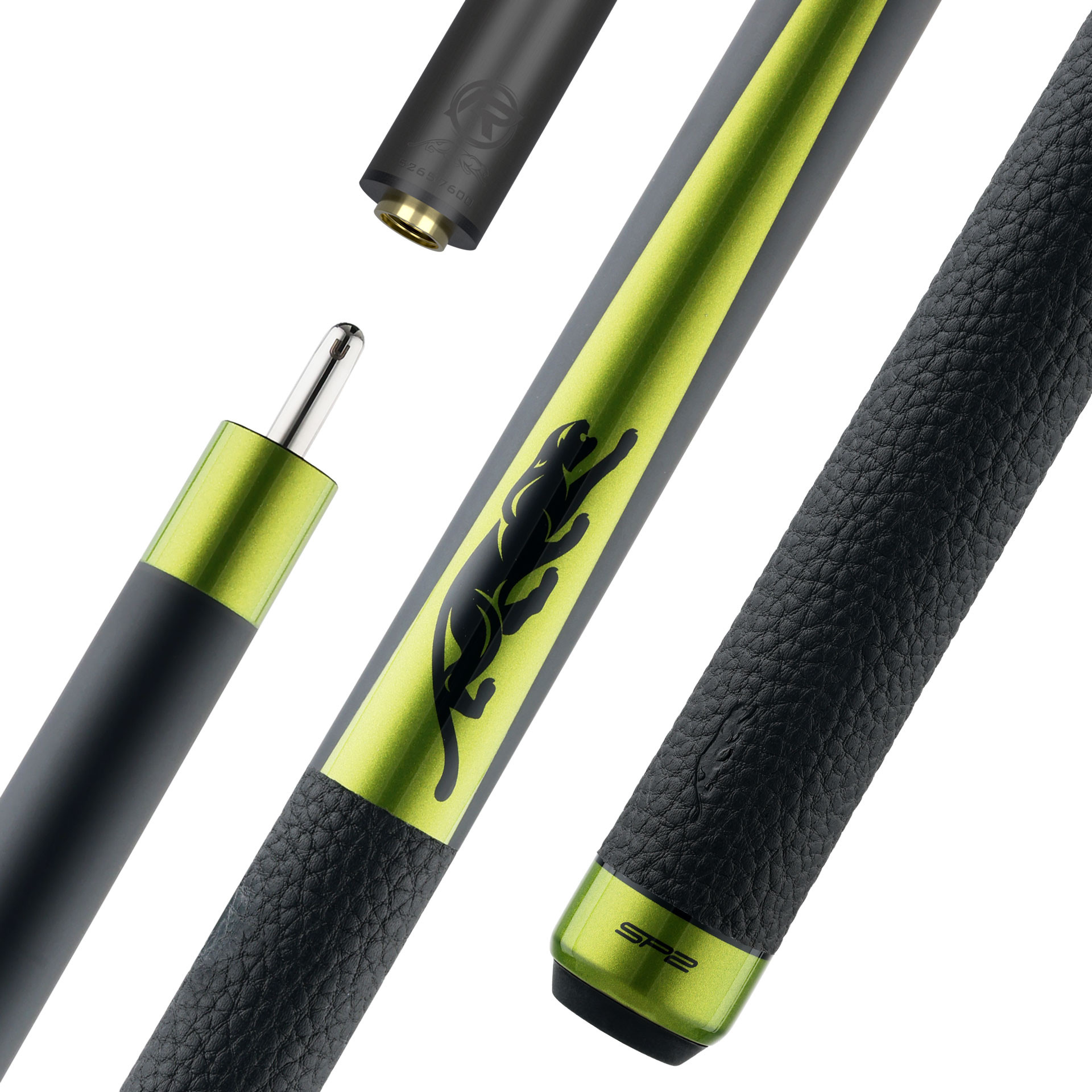 Щека за пул Predator SP2 Lime Green 1 Uni-Loc