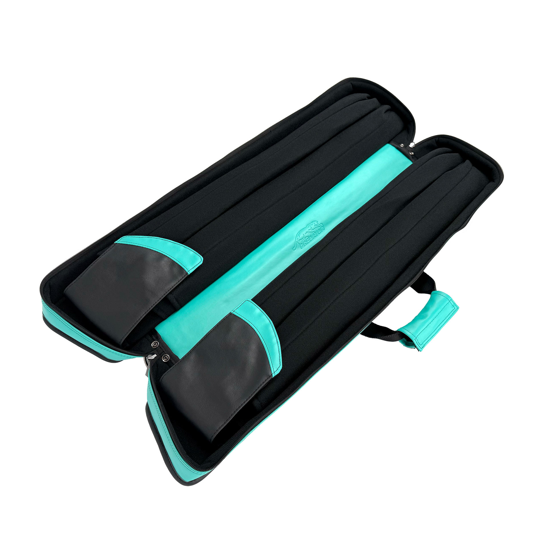 Твърд калъф за щеки Predator ROADLINE 4/8 Teal/Black