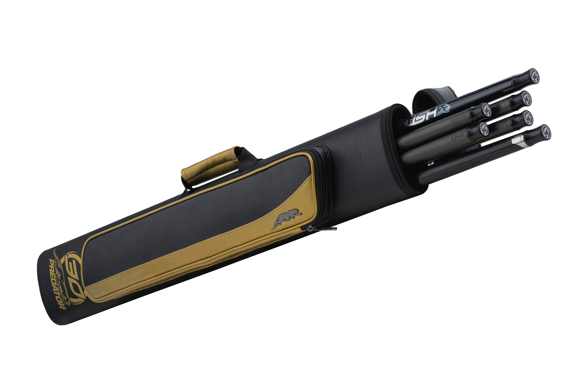 Калъф за щеки Predator ROADLINE 2/4 Black/Gold 30th Anniversary Edition