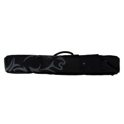 Твърд калъф за щеки Predator Sport Backpack 3x5, черно/сиво