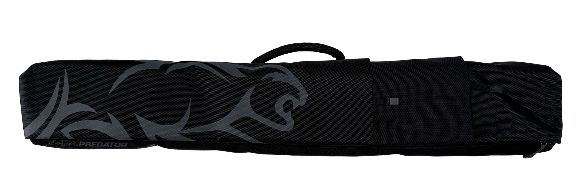Твърд калъф за щеки Predator Sport Backpack 3x5, черно/сиво