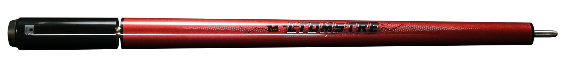 Джъмп щека Little Monster Electro-Optic Red, 3 части, червено/черно, без облицовка, с карбонов шафт