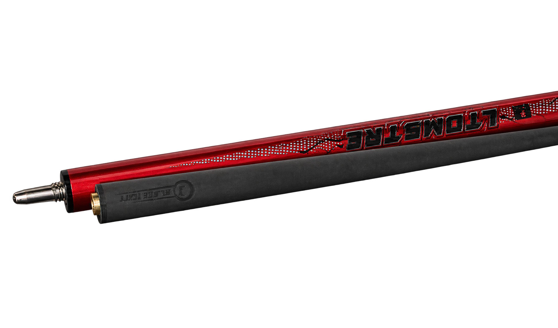 Джъмп щека Little Monster Electro-Optic Red, 3 части, червено/черно, без облицовка, с карбонов шафт