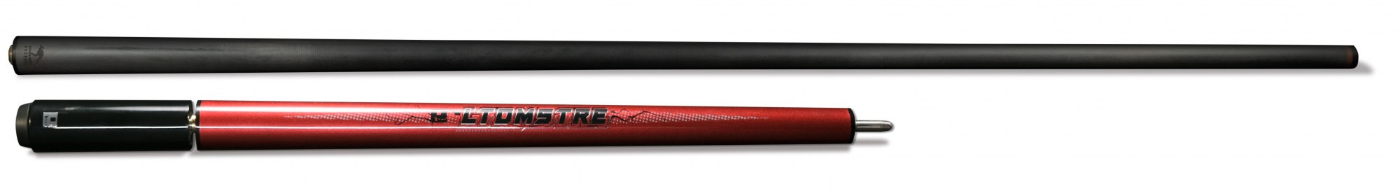 Джъмп щека Little Monster Electro-Optic Red, 3 части, червено/черно, без облицовка, с карбонов шафт