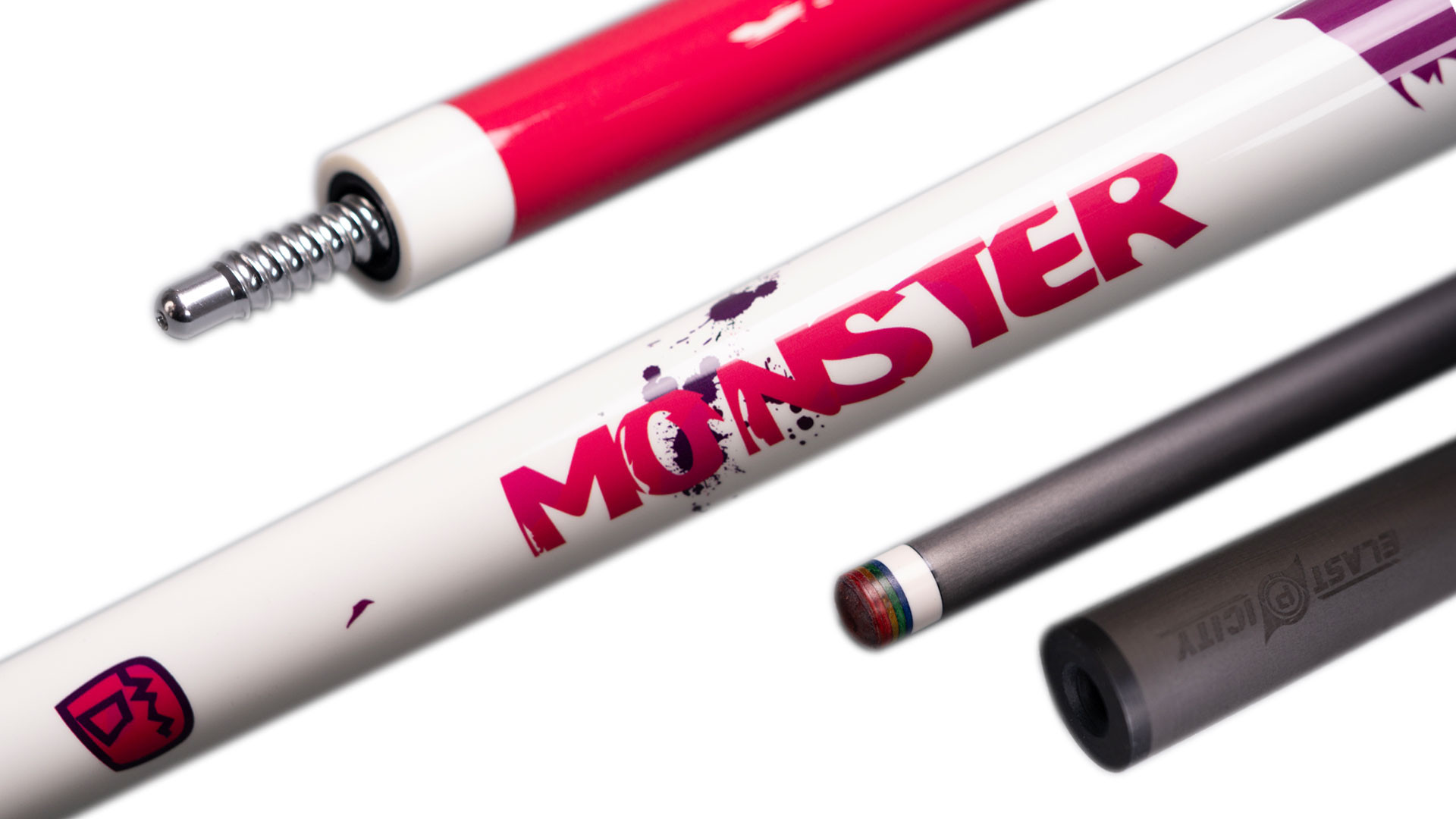 Щека за пул Little Monster Nine Ball NW с карбонов шафт