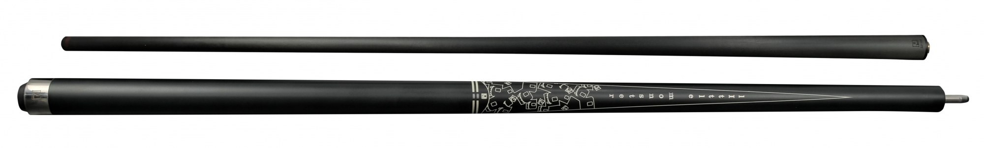 Щека за пул Little Monster Play Cue PQ Black NW с карбонов шафт