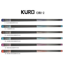 Долна част на щека за карамбол Molinari KURO CMI-2 EVO 05 - Pink Dragon EVO/White, Uni-Loc® винт