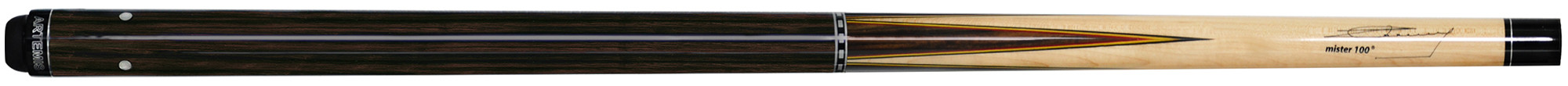 Щека за карамбол Artemis Mister 100® 4-Prongs Spliced Red/Yellow Veneer 530 г