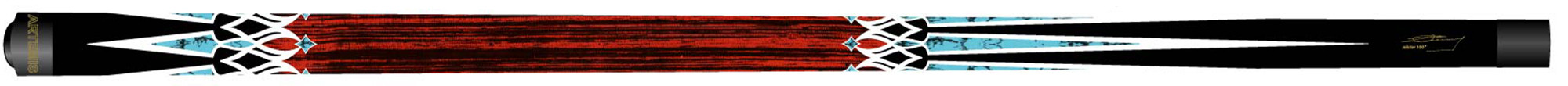 Щека за карамбол Artemis Mister 100® Redwood/Blue Prongs 520 г