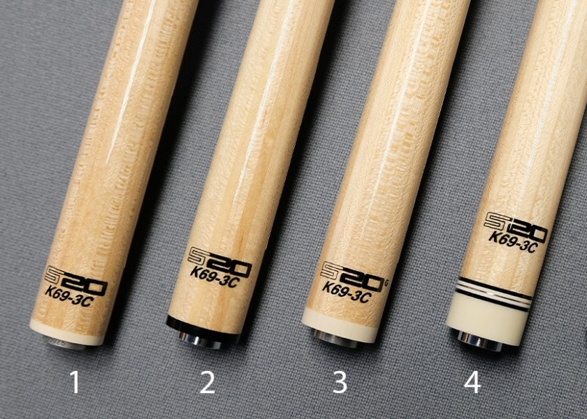 Шафт Longoni S20-K69-3C VP2 – бял пръстен (1), тапа 12,1 мм