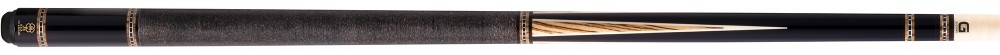 Щека McDermott H652 черна с инкрустации зебра, 19 oz