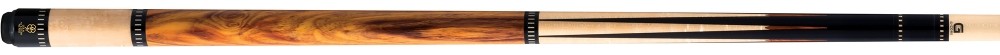 Щека McDermott H754 черна с инкрустации от кокоболо, 19 oz