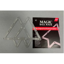 Триъгълник Magic Ball Rack за 9 и 10 топки, 0,1mm edition