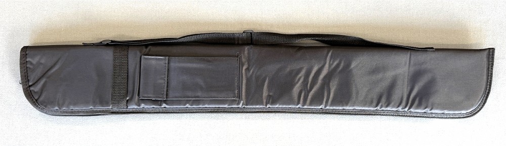 Мек калъф за щеки с цип 1B/1S, черен