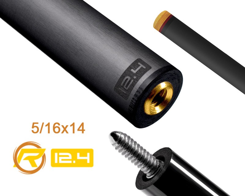Шафт Predator REVO 12.4 мм карбон, винт 5/16 x 14 BVP