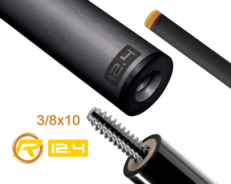 Карбонов шафт Predator REVO 12.4 мм, винт 3/8 x 10