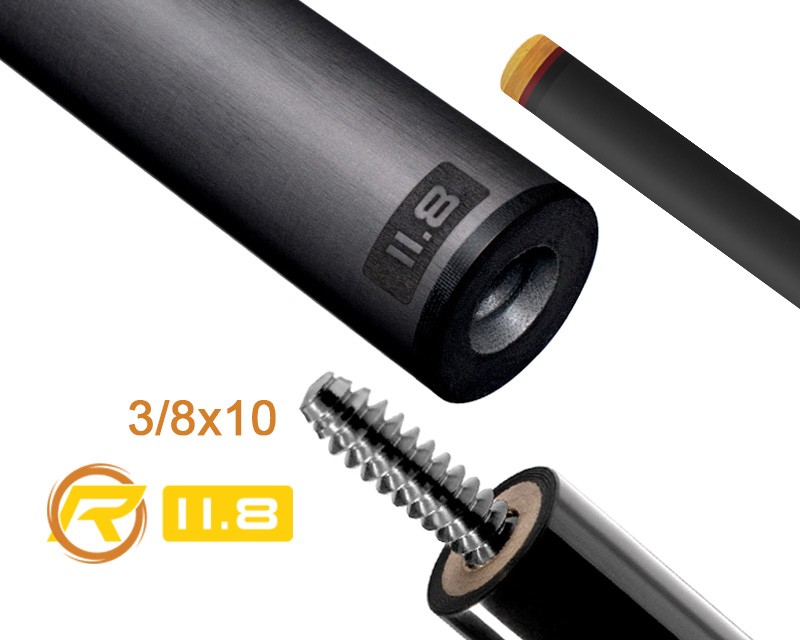 Карбонов шафт Predator REVO 11.8 mm, винт 3/8 x 10 BVP