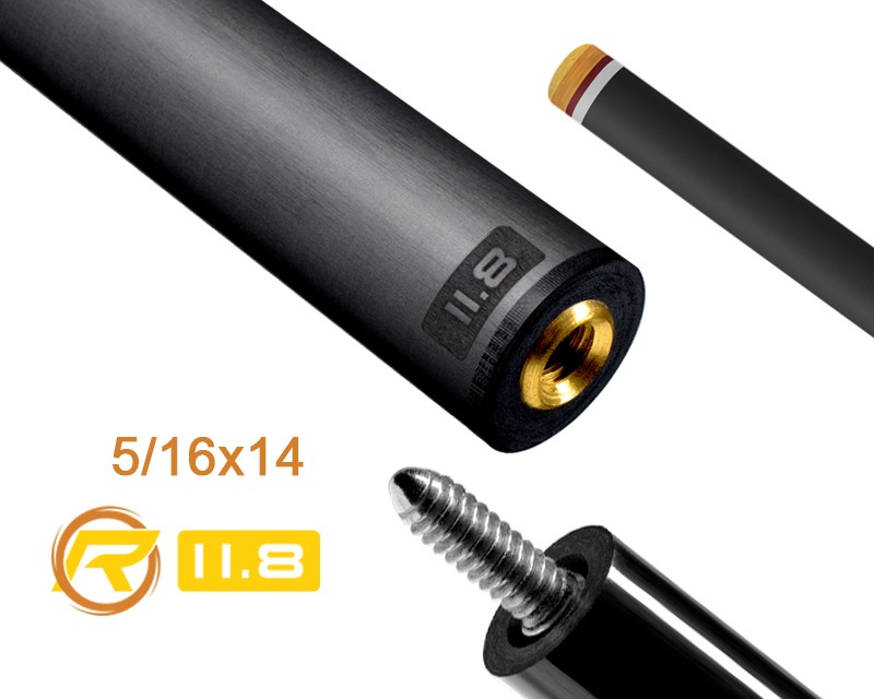 Карбонов шафт Predator REVO 11.8 мм, винт 5/16x14, WVP