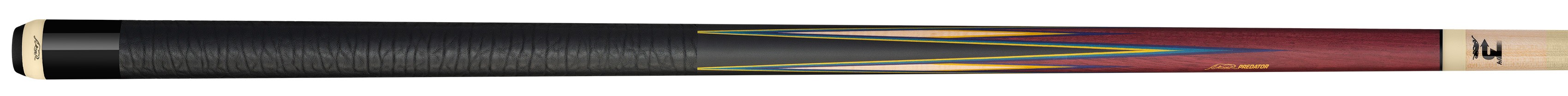 Щека за пул Predator Sneaky Pete SP8 BC Purple Heart/Curly Points, кожена облицовка, шафт 314-3, Uni-Loc