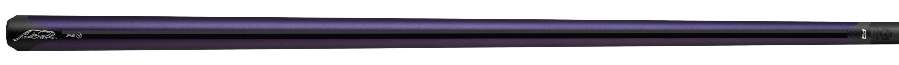 Щека за пул Predator P3 Racer REVO Matte Purple - без облицовка, Uni-Loc винт