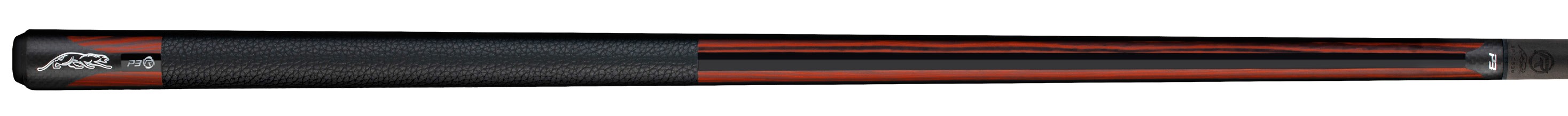 Щека за билярд Predator P3 REVO Red Tiger, LL кожен грип, Uni-Loc винт