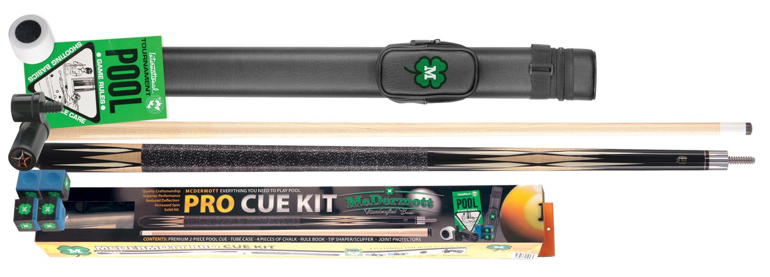 Комплект за пул McDermott Cue Pro Pool Kit
