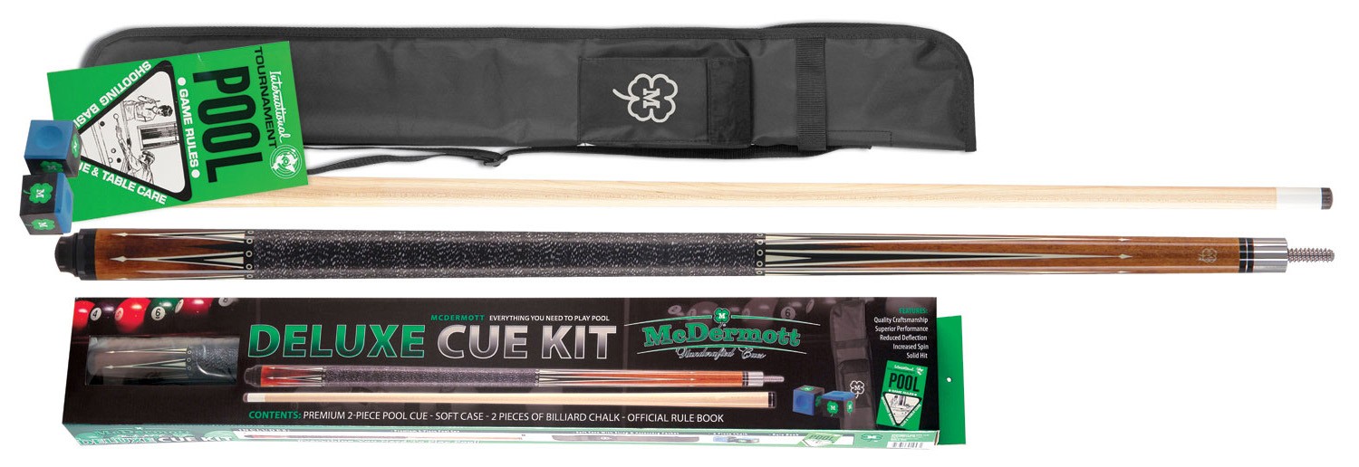 Комплект за пул McDermott Cue Deluxe Pool Kit