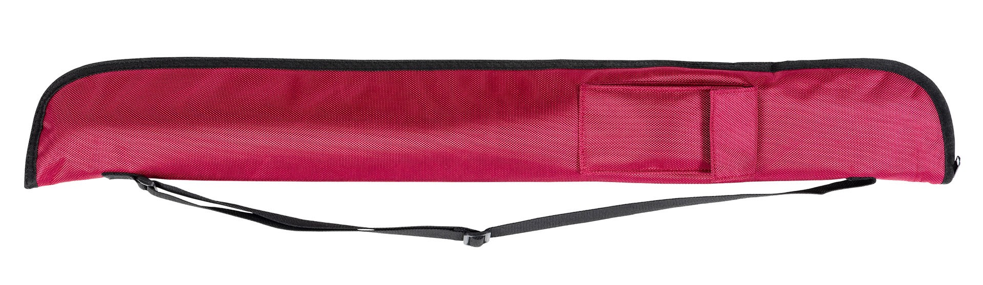Калъф за билярдна щека Soft Case 11 бордо с презрамка