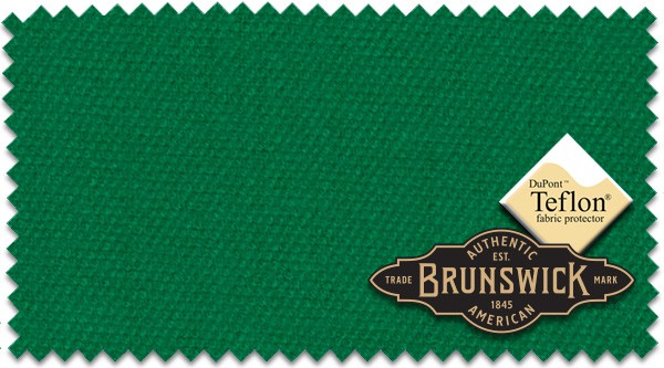 Сукно за пул Brunswick Centennial, Brunswick green, за маса 9 фута
