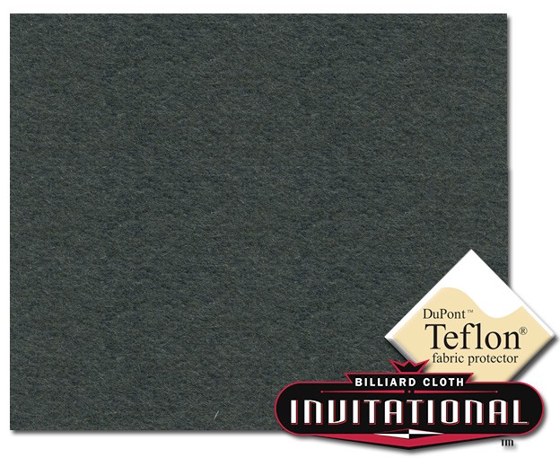 Сукно за билярд Championship Invitational Teflon 21oz, 168 см, тъмно сиво #074