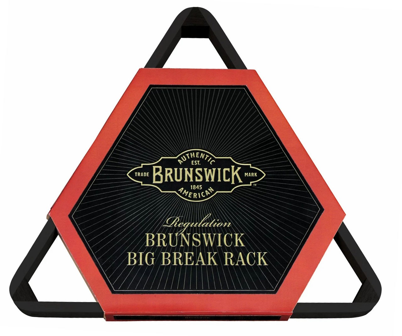 Триъгълник Brunswick Big Break 8-Ball Rack Дърво